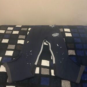 Gallery Dept Blue Sweatpants with Starry Pattern